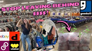 You're Leaving Behind SO Much Money At The Thrift Store! Haul + Keywords Ebay | Poshmark | Depop