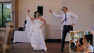 Mom left totally SURPRISED by epic choreographed Father/Daughter Dance