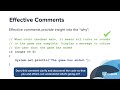 Documentation with Comments