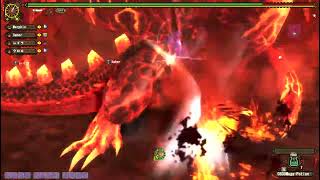 MHFZ [Monster Hunter Frontier Z] G Crimson Fatalis conquest lvl 9999. TOO HOT!!!