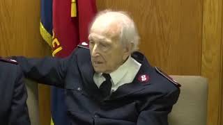 Norman Bearcroft The Salvation Army  Greeting to Canadian Staff Band on their 50th Anniversary