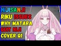 why Matara quit Nijisanji, Riku rewrites things, Cover Q1 results