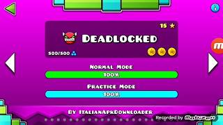 Geometry Dash - "Deadlocked" 100% Complete [All Coins] | Destroitstyle X