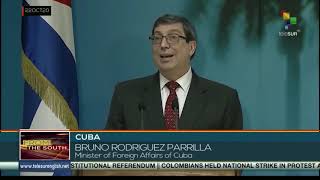 Cuba presents yearly report on U.S blockade impact