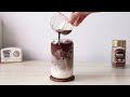 how to make iced mocha at home using instant coffee i home cafe ep.22