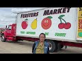 TREE RIPENED FRUITS FROM BRITISH COLUMBIA  | FERSTERS MARKET TRUCK STORE IN SK | OLAN CANADA VLOG