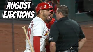 MLB 2025 August Ejections
