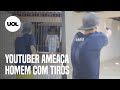 Youtuber dá tiros ao ameaçar homem que teria feito comentário racista no Paraná