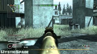 When COD worked - Golden AK47 gameplay ( COD4 gameplay )