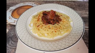 Вкусный  и быстрый ужин.Поджарка из свинины.