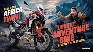 New Honda CRF1100L Africa Twin Officially Launched 2025| Ultimate Adventure Bike Review \u0026 Features!