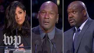 Family, friends and basketball legends celebrate Gianna and Kobe Bryant