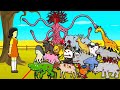 ZOOCHOSIS MUTANTS & PARASITE QUEEN PLAY SQUID GAME! Cartoon Animation