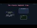 print vs return: Python's most common beginner mix-up | Ludwig Explains