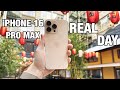 iPhone 16 Pro Max - Real Day in the Life (Battery, Camera & More!)