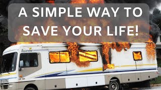 RV Fire Safety and Automatic Fire Extinguisher | THIA By Proteng [Full Time RV Living]