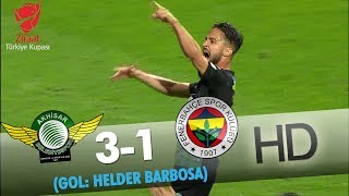 T. M. Akhisarspor: 3 -  Fenerbahçe: 1 | Hélder Barbosa