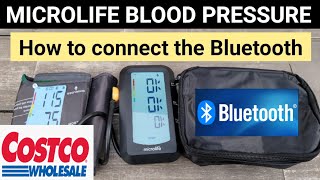 How to Connect Microlife blood pressure monitor with Bluetooth