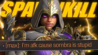 "Sombra can you stop?"