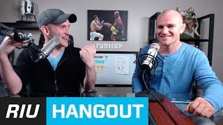 #runitup hangout with Martin Kampmann!