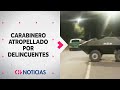 Delincuentes ATROPELLARON A CARABINERO mientras realizaba fiscalización en Ercilla - CHV Noticias