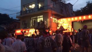 2017年 真鶴 貴船神社例大祭 (神輿御仮屋着輿〜鹿島踊り)