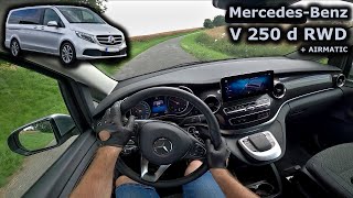 2021 Mercedes-Benz V 250 d RWD | POV test drive | #DrivingCars