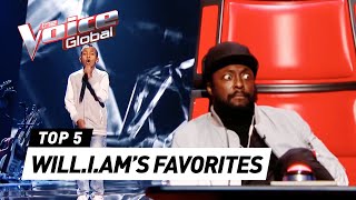 will.i.am's FAVORITE Blind Auditions on The Voice Kids UK