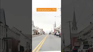 The small town of Jonestown PA  #travel  #shortvideo  #youtubeshorts  #driving