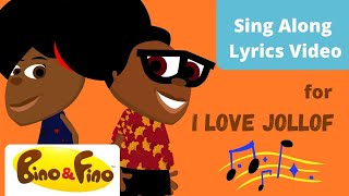 Sing along for the Jollof Lovers Anthem 'I Love Jollof!' - Bino and Fino kids Songs / Dance