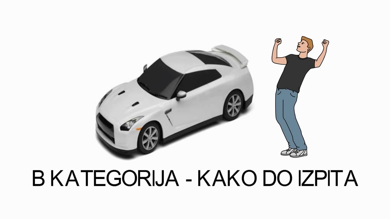 B KATEGORIJA - VOZNIŠKI IZPIT ZA AVTO - YouTube