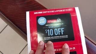 JCPenney's - FREE $10/$10, $20/$20, or $100/$100 Coupons!