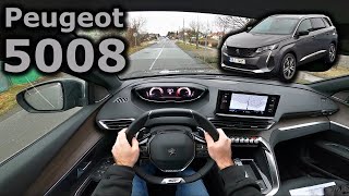Peugeot 5008 GT 2.0 BlueHDI 180 (2021) | POV test drive in the city