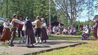 Folk dance - Hermsdorfer Dreikehr, Hörbergsgården 25.06.2016