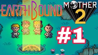 ネス使い、ここに帰結。【MOTHER2】実況プレイ Part1【Earth Bound】Gameplay