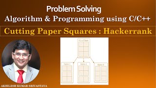 Cutting Paper Square : Hackerrank Problem and Solution