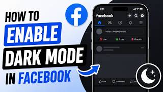 How to ENABLE DARK MODE in FACEBOOK (Step-by-Step 2026)