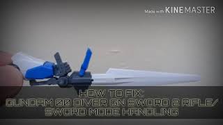 0034 | HOW TO FIX: GUNDAM 00 DIVER GN SWORD 2 HANDLING (DARK EPISODE)