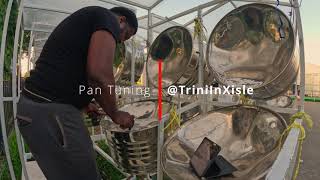 Behind the Scenes at Panorama 2024 | Steel Pan Tuning in Trinidad Carnival