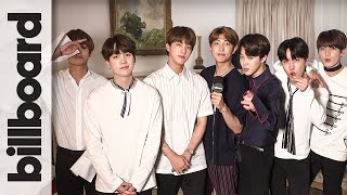 BTS  Interview: Dance Lesson, Impersonations, Billboard Music Awards Win & More!