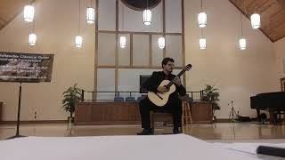 Octavio Deluchi, 2019 Charlottesville Classical Guitar Festival \u0026 Competition