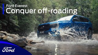 What makes Ford Everest an SUV purpose-built for off-road rough stuff