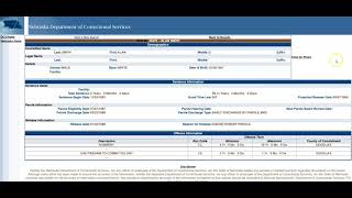 Nebraska Inmate Search