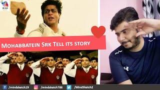 Mohabbatein Movie Scene Reaction | SRK Tells the Truth | Shah Rukh Khan , Amitabh Bachchan