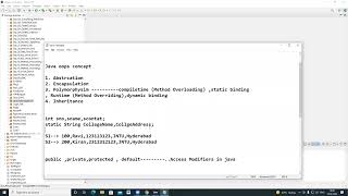 Day 19 Java class Session2