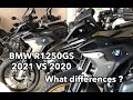 BMW R1250GS 2021 vs 2020. What are the differences ?