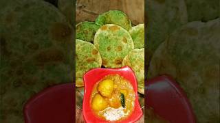 Best Winter Food Combination |  Koraishutir Kochuri with Alur Dom #shorts