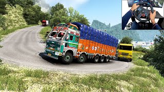 Indian Truck Simulator | 3D Game for PC | Cargo Truck Driving game with steering wheel