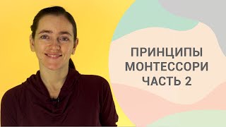 10 принципов системы Монтессори. Часть 2