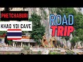 🇹🇭 Phetchaburi. Khoi Yoi Cave เขาย้อย Short Road trip +a lovely cafe. In between Bangkok and Hua hin